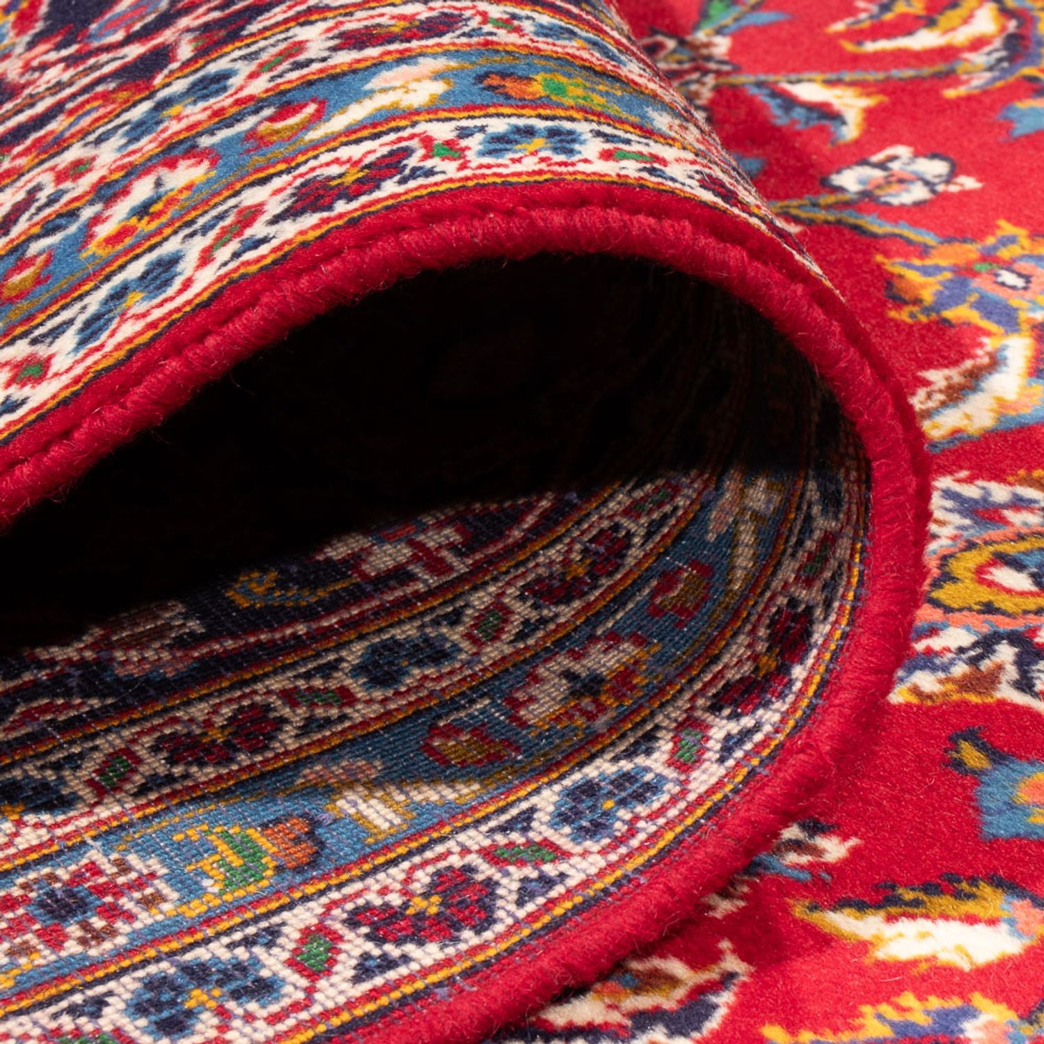 Alfombra persa - Keshan - 397 x 291 cm - rojo