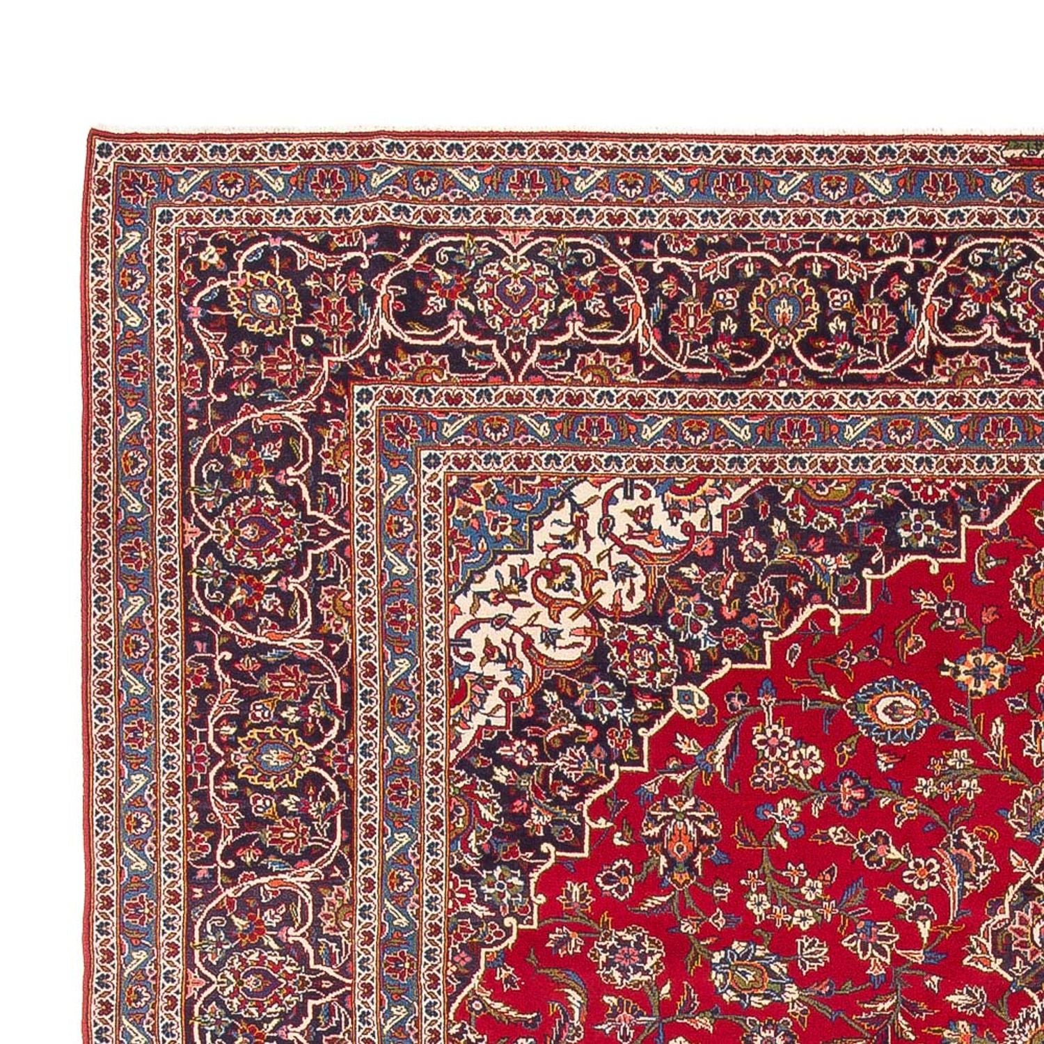 Alfombra persa - Keshan - 388 x 297 cm - rojo