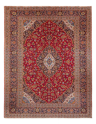 Alfombra persa - Keshan - 383 x 287 cm - rojo