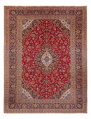 Alfombra persa - Keshan - 383 x 287 cm - rojo