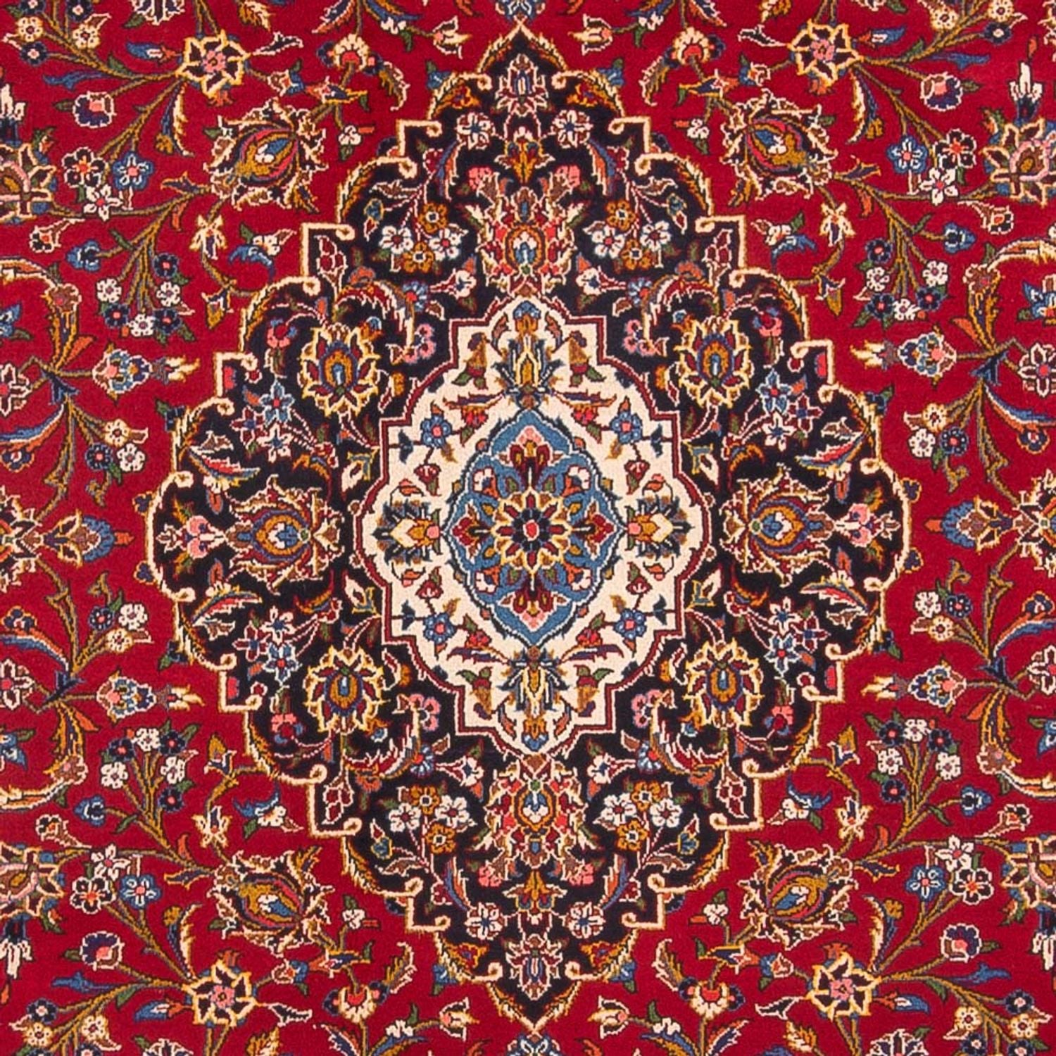 Alfombra persa - Keshan - 383 x 287 cm - rojo