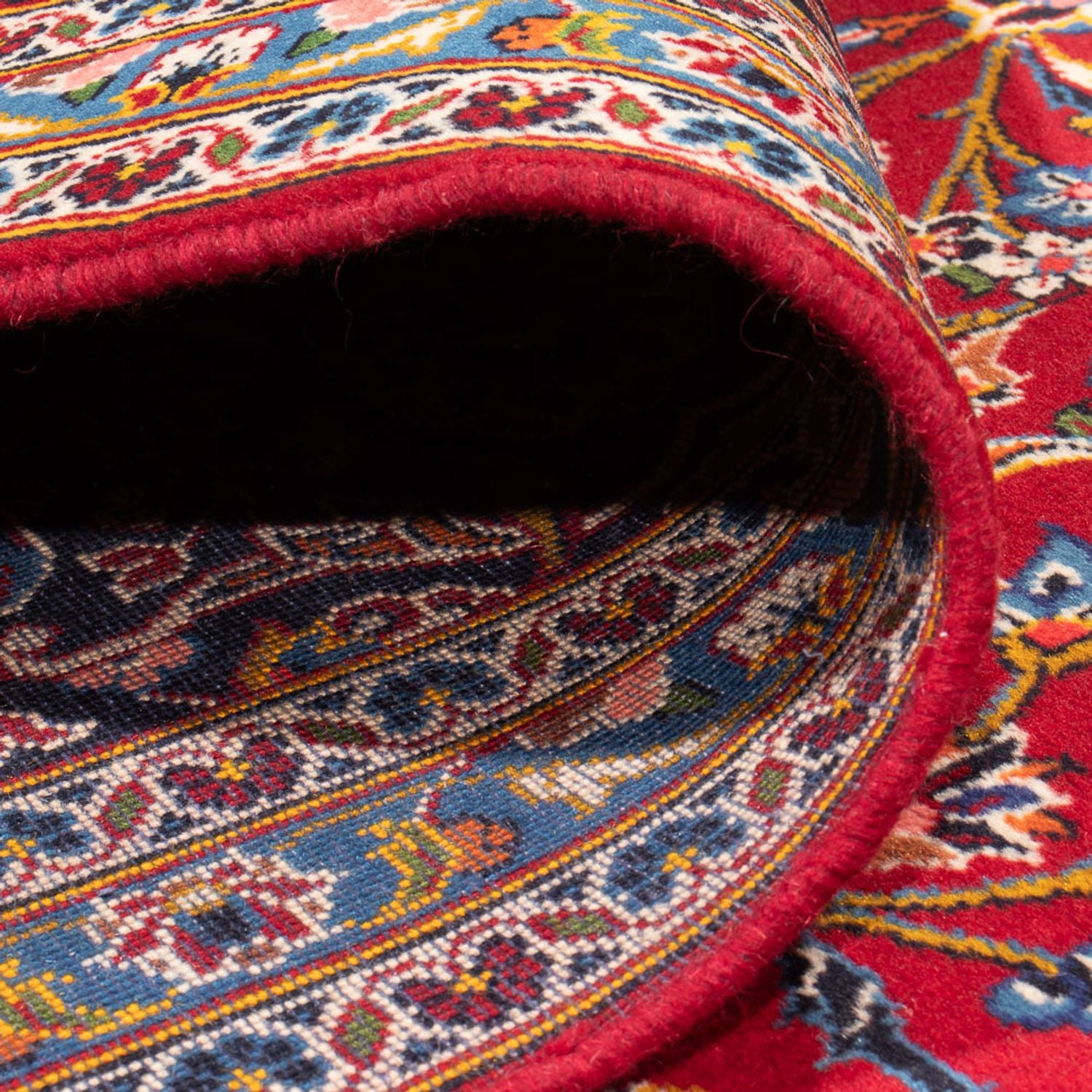 Alfombra persa - Keshan - 383 x 287 cm - rojo