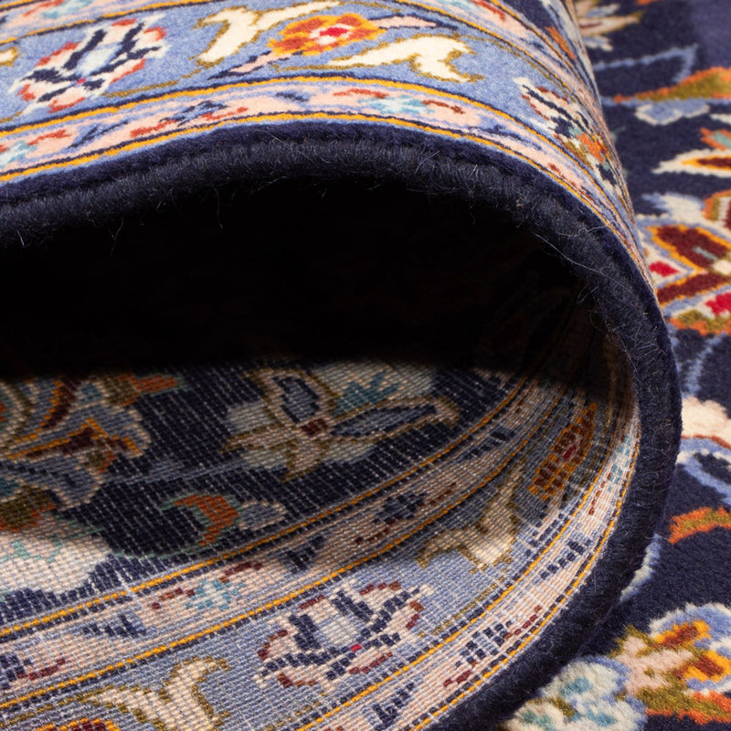 Alfombra persa - Keshan - 395 x 292 cm - azul oscuro