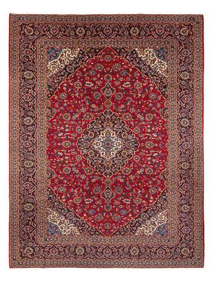 Alfombra persa - Keshan - 405 x 297 cm - rojo