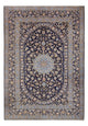 Alfombra persa - Keshan - 390 x 266 cm - azul oscuro