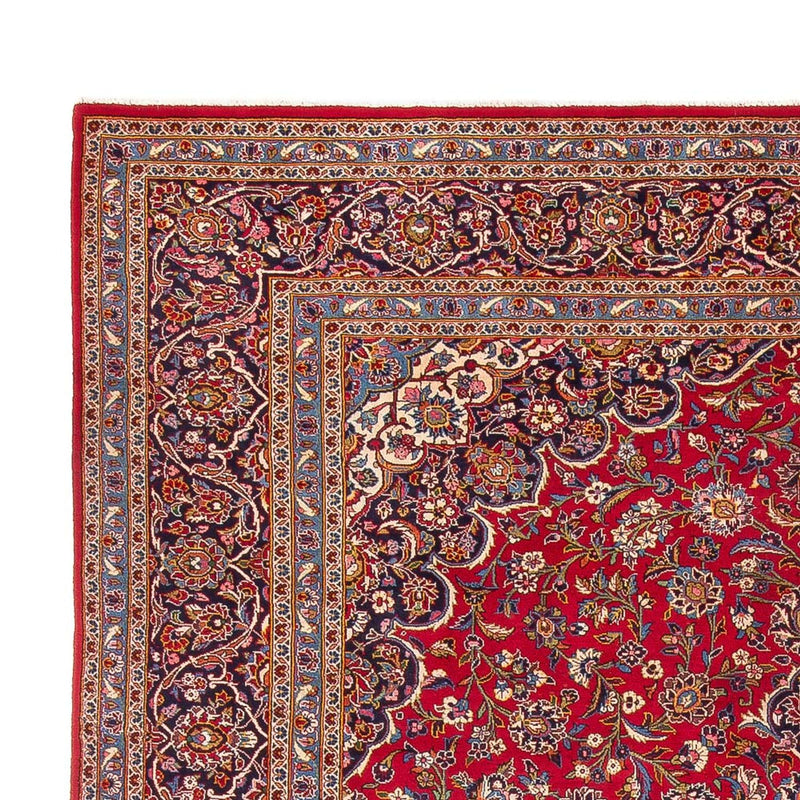 Alfombra persa - Keshan - 394 x 295 cm - rojo