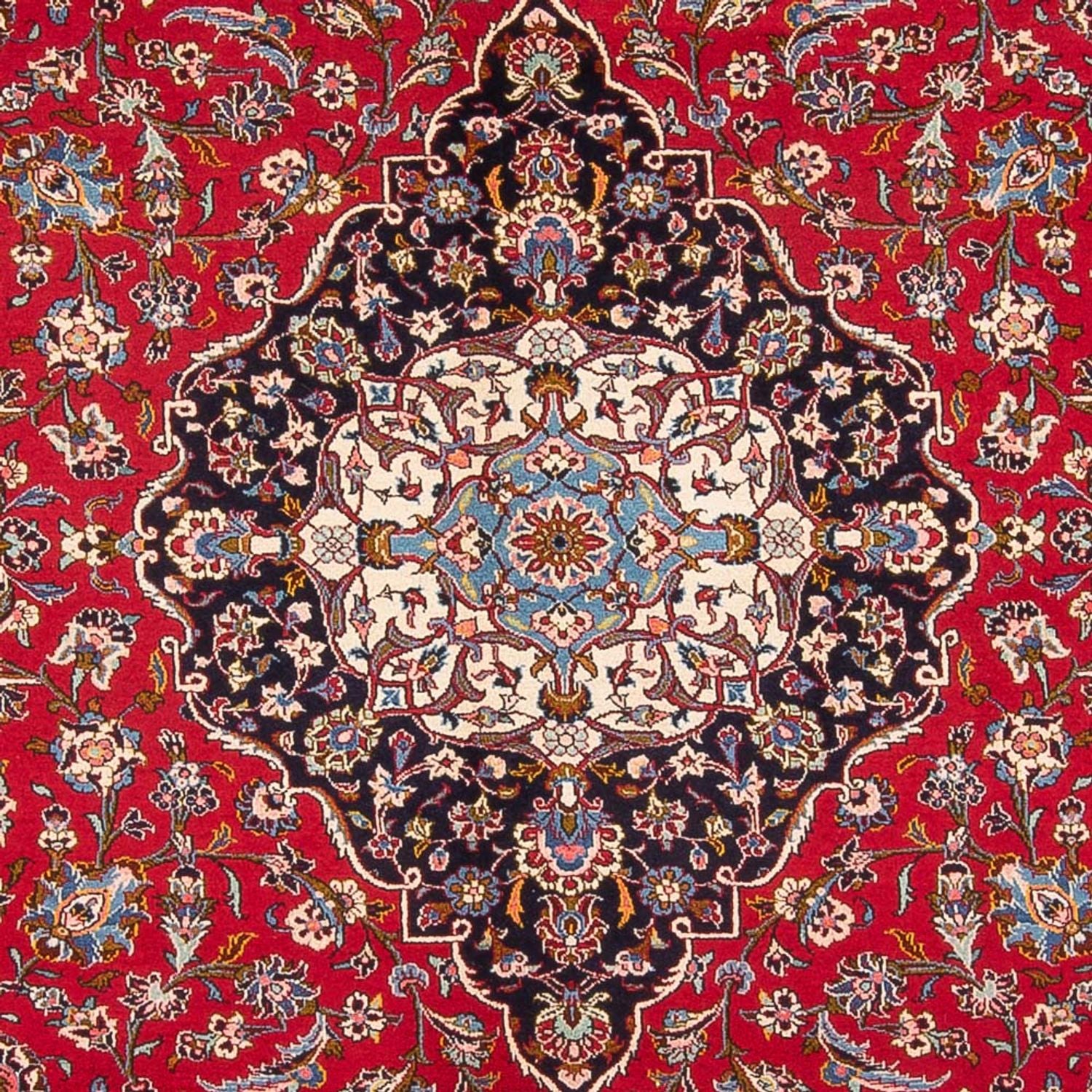 Alfombra persa - Keshan - 397 x 312 cm - rojo