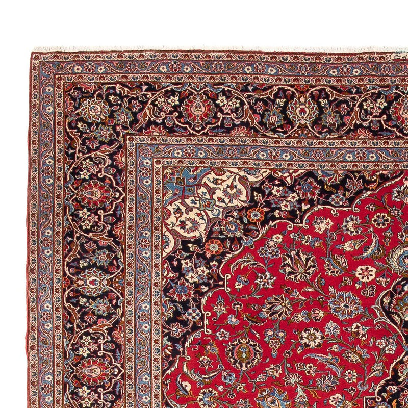Alfombra persa - Keshan - 397 x 312 cm - rojo