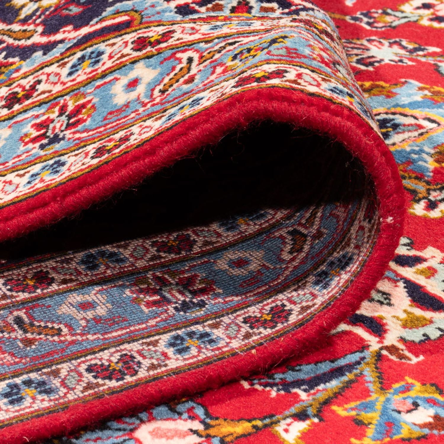 Alfombra persa - Keshan - 397 x 312 cm - rojo