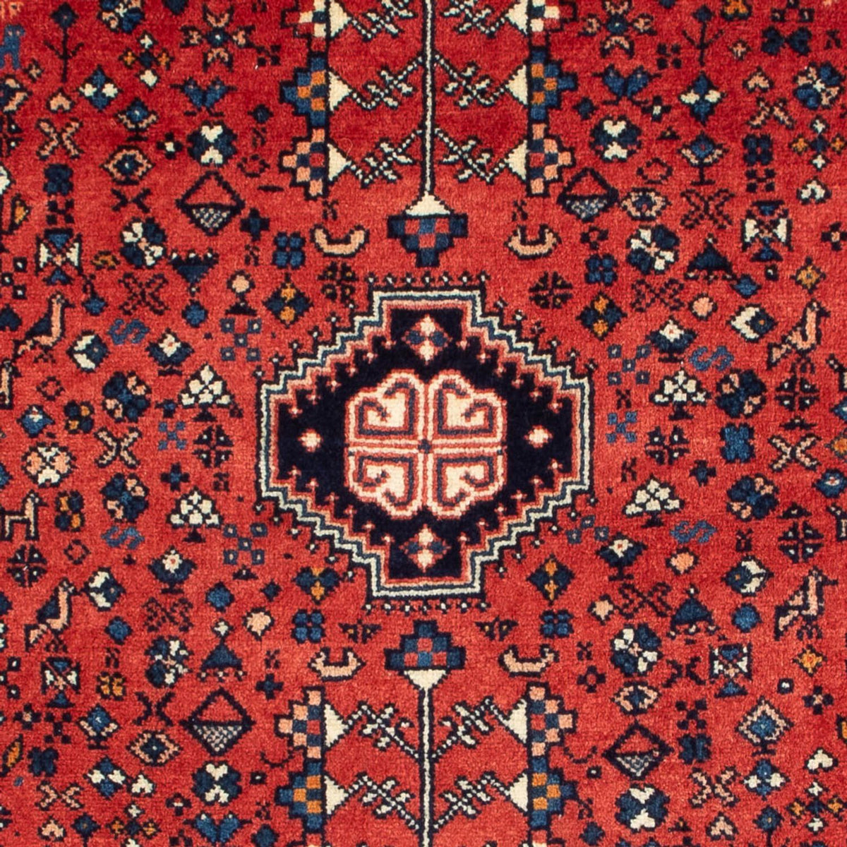 Alfombra Gabbeh - Persa Kashkuli - 125 x 80 cm - rojo
