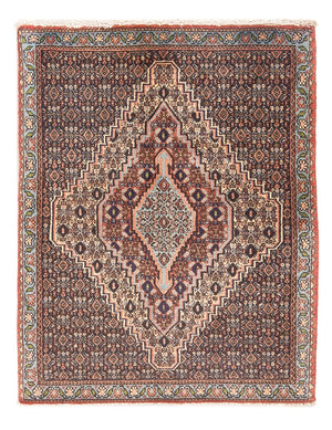 Alfombra persa - Clásica - 98 x 73 cm - beige oscuro