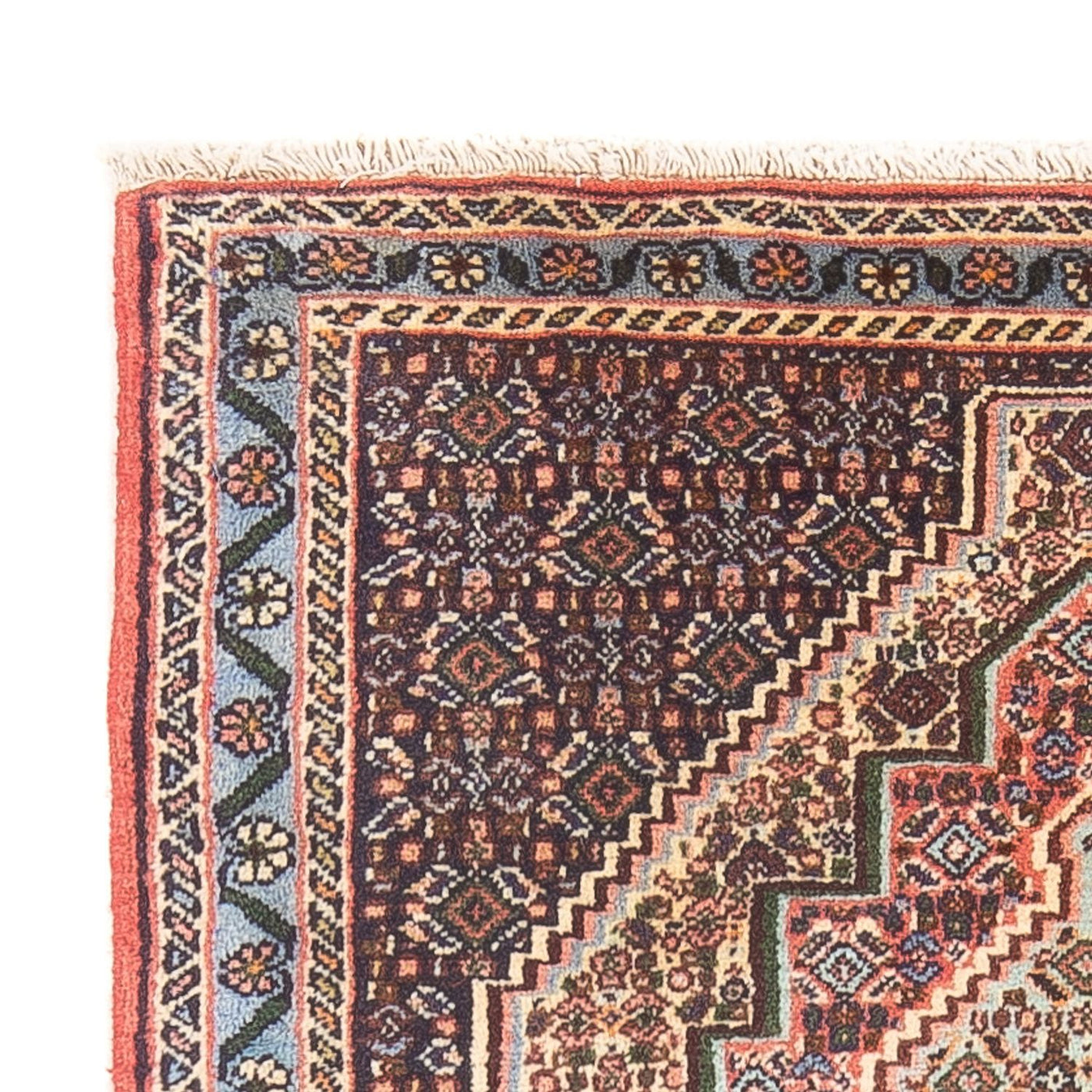 Alfombra persa - Clásica - 105 x 77 cm - beige oscuro