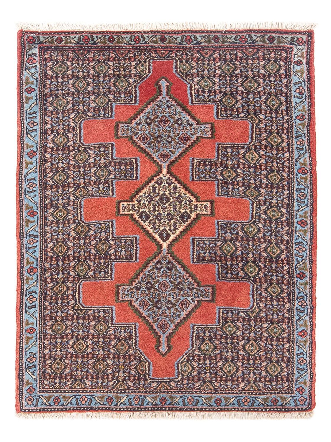 Alfombra persa - Clásica - 106 x 76 cm - rojo