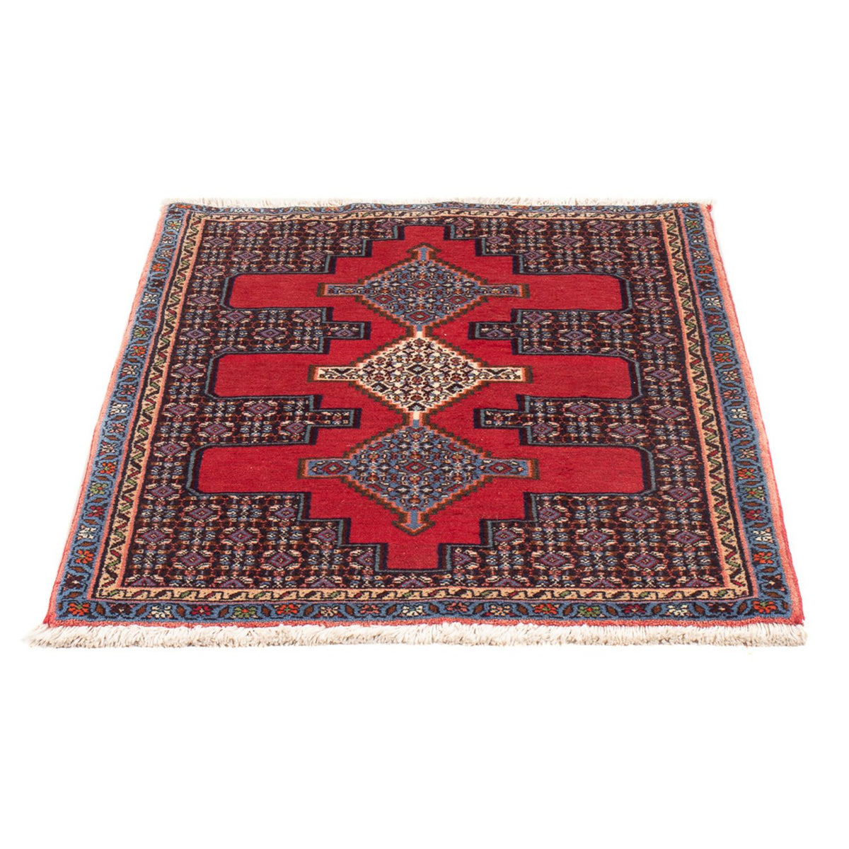 Alfombra persa - Clásica - 104 x 75 cm - rojo