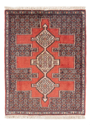 Alfombra persa - Clásica - 104 x 72 cm - naranja