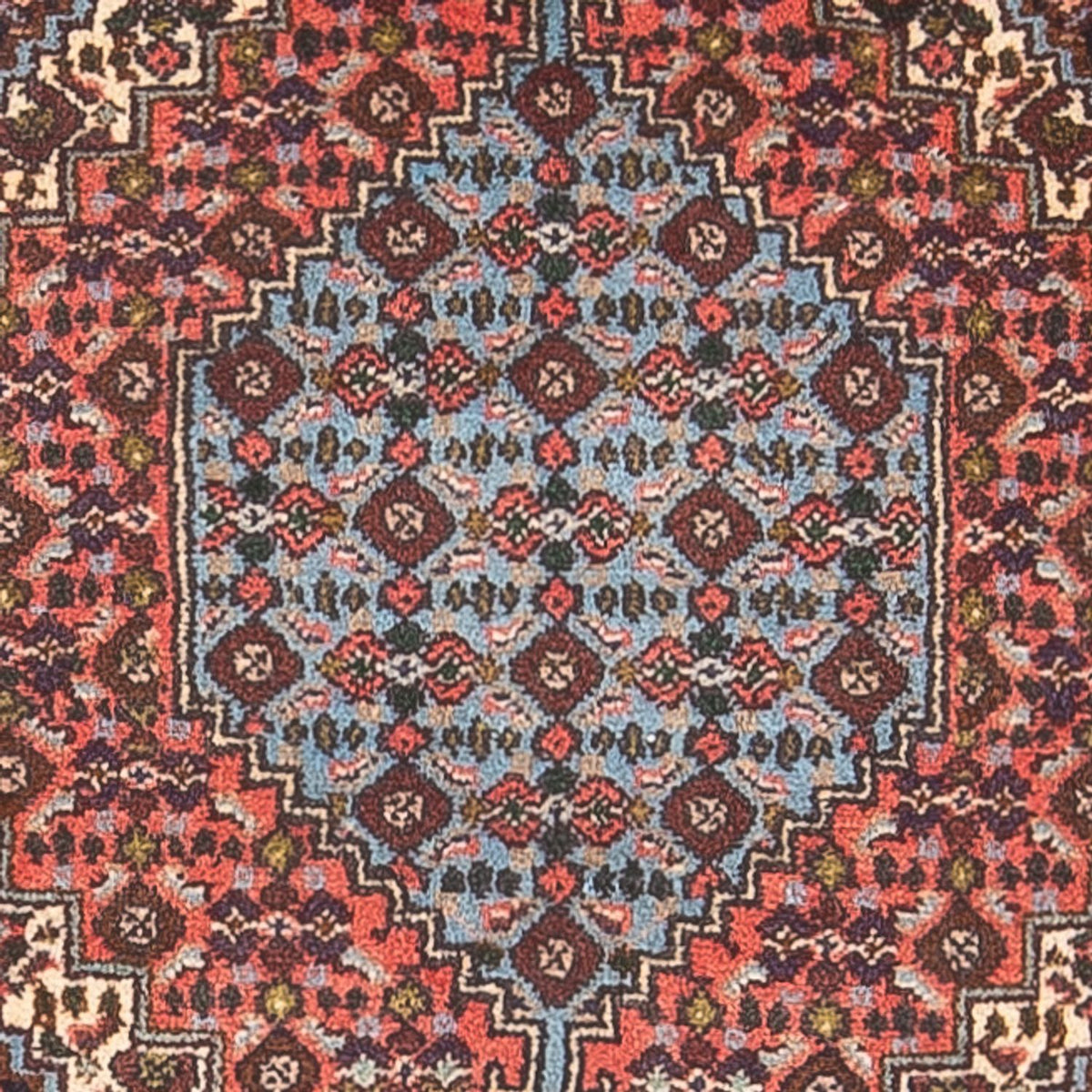 Alfombra persa - Clásica - 100 x 75 cm - beige oscuro