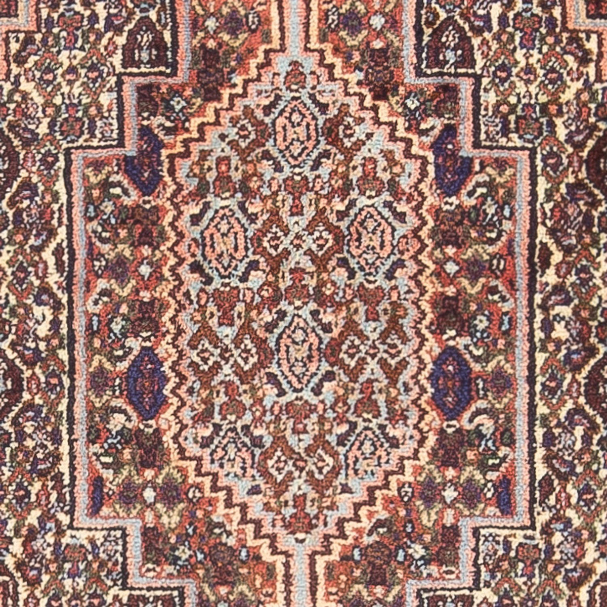 Alfombra persa - Clásica - 110 x 80 cm - beige oscuro