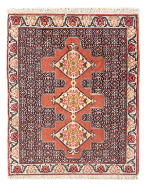 Alfombra persa - Clásica - 100 x 73 cm - naranja