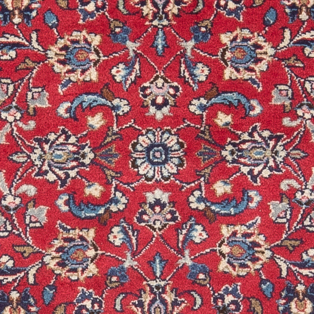 Alfombra persa - Keshan - 142 x 73 cm - rojo