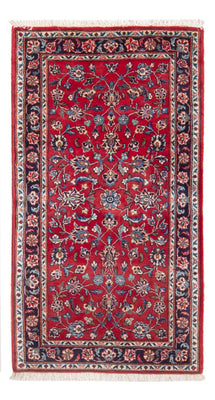 Alfombra persa - Keshan - 135 x 70 cm - rojo