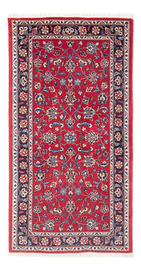 Alfombra persa - Keshan - 142 x 68 cm - rojo