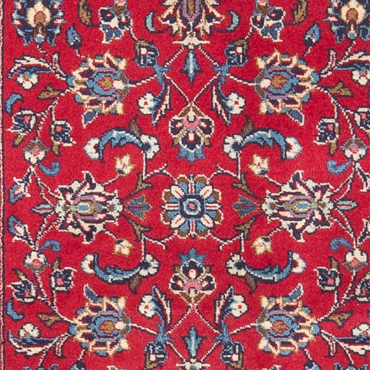 Alfombra persa - Keshan - 142 x 68 cm - rojo
