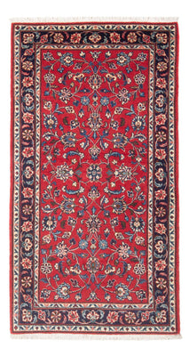 Alfombra persa - Keshan - 146 x 72 cm - rojo