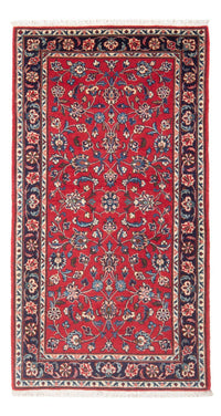 Alfombra persa - Keshan - 146 x 72 cm - rojo
