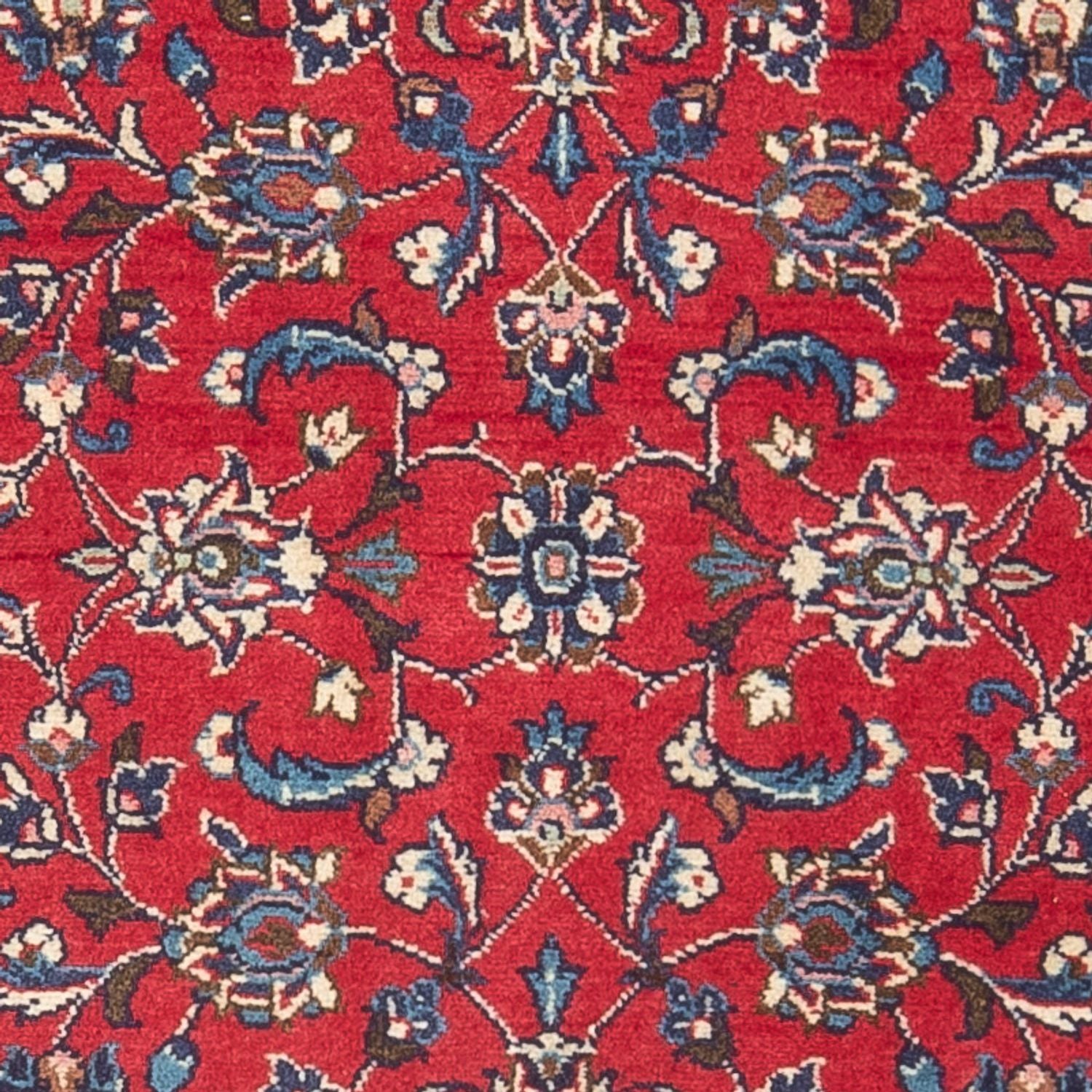 Alfombra persa - Keshan - 146 x 72 cm - rojo