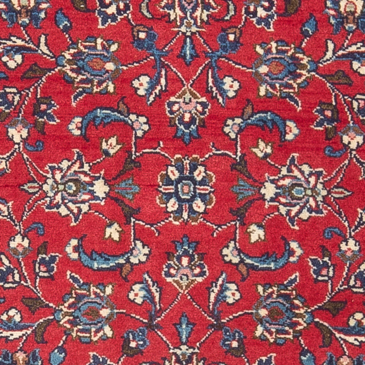 Alfombra persa - Keshan - 146 x 72 cm - rojo