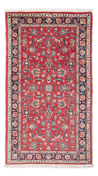Alfombra persa - Keshan - 140 x 74 cm - rojo