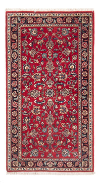 Alfombra persa - Keshan - 130 x 70 cm - rojo