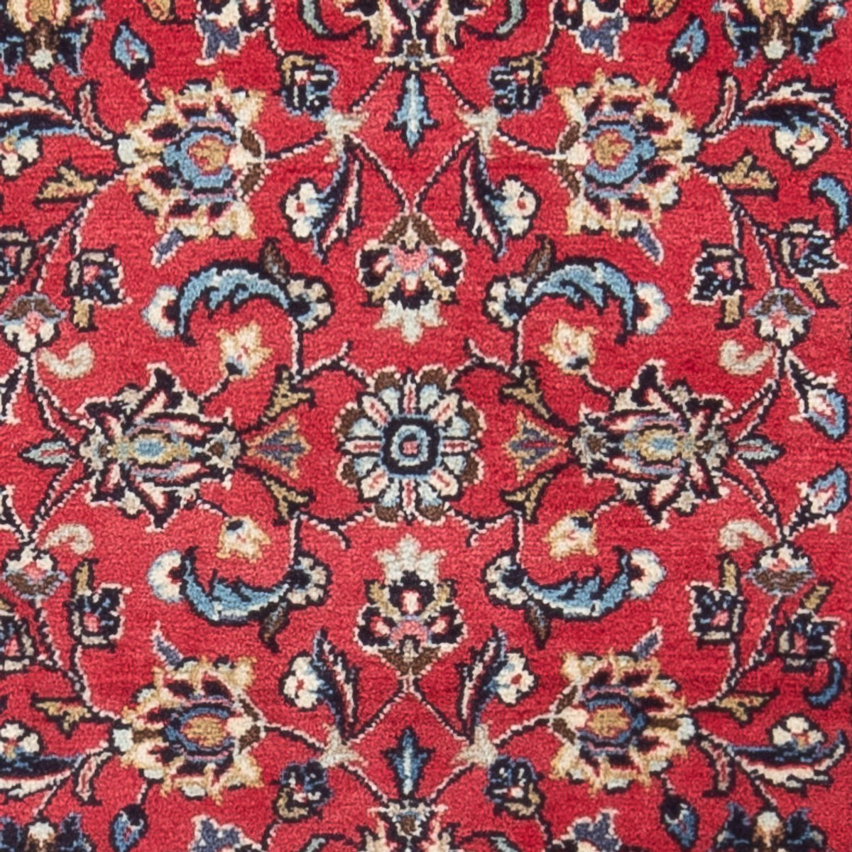 Alfombra persa - Keshan - 142 x 68 cm - rojo