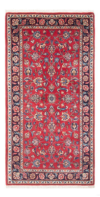Alfombra persa - Keshan - 153 x 74 cm - rojo