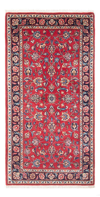 Alfombra persa - Keshan - 153 x 74 cm - rojo