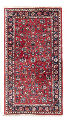Alfombra persa - Keshan - 140 x 68 cm - rojo