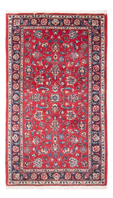 Alfombra persa - Keshan - 134 x 70 cm - rojo
