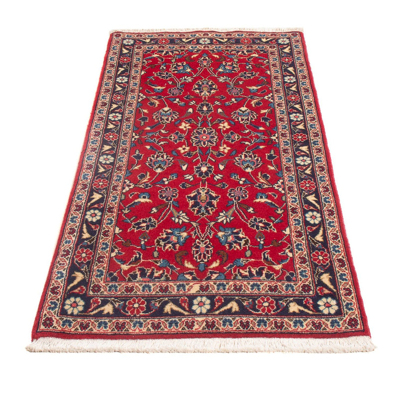 Alfombra de pasillo Alfombra persa - Keshan - 155 x 70 cm - rojo