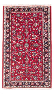 Alfombra persa - Keshan - 140 x 74 cm - rojo