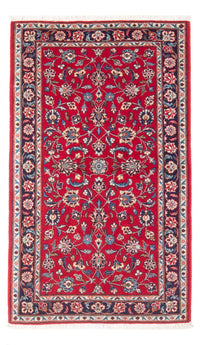 Alfombra persa - Keshan - 140 x 74 cm - rojo