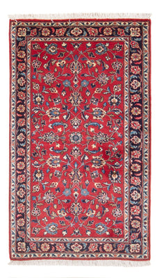 Alfombra persa - Keshan - 133 x 73 cm - rojo