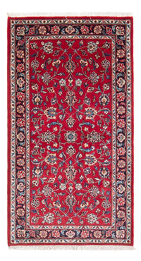 Alfombra persa - Keshan - 138 x 70 cm - rojo