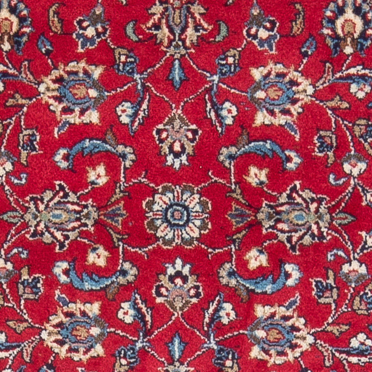 Alfombra persa - Keshan - 138 x 70 cm - rojo