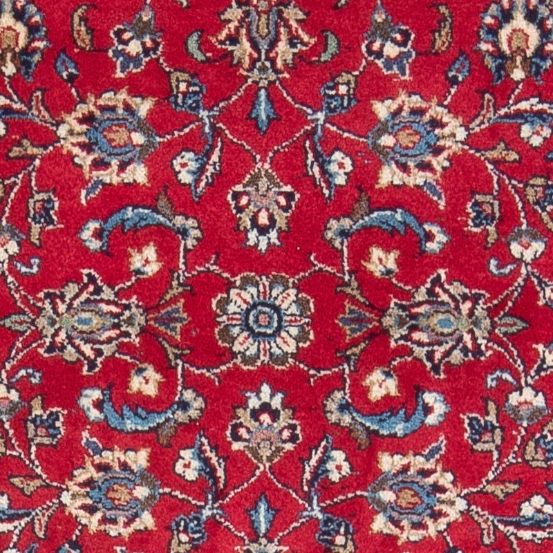 Alfombra persa - Keshan - 138 x 70 cm - rojo
