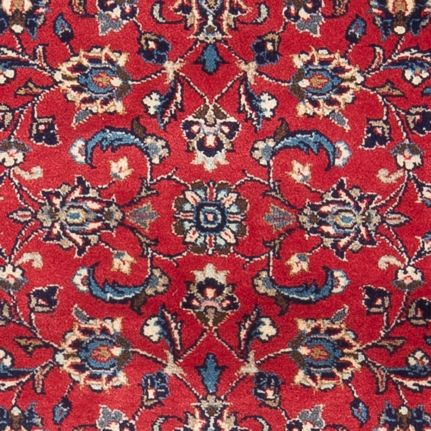 Alfombra persa - Keshan - 134 x 70 cm - rojo