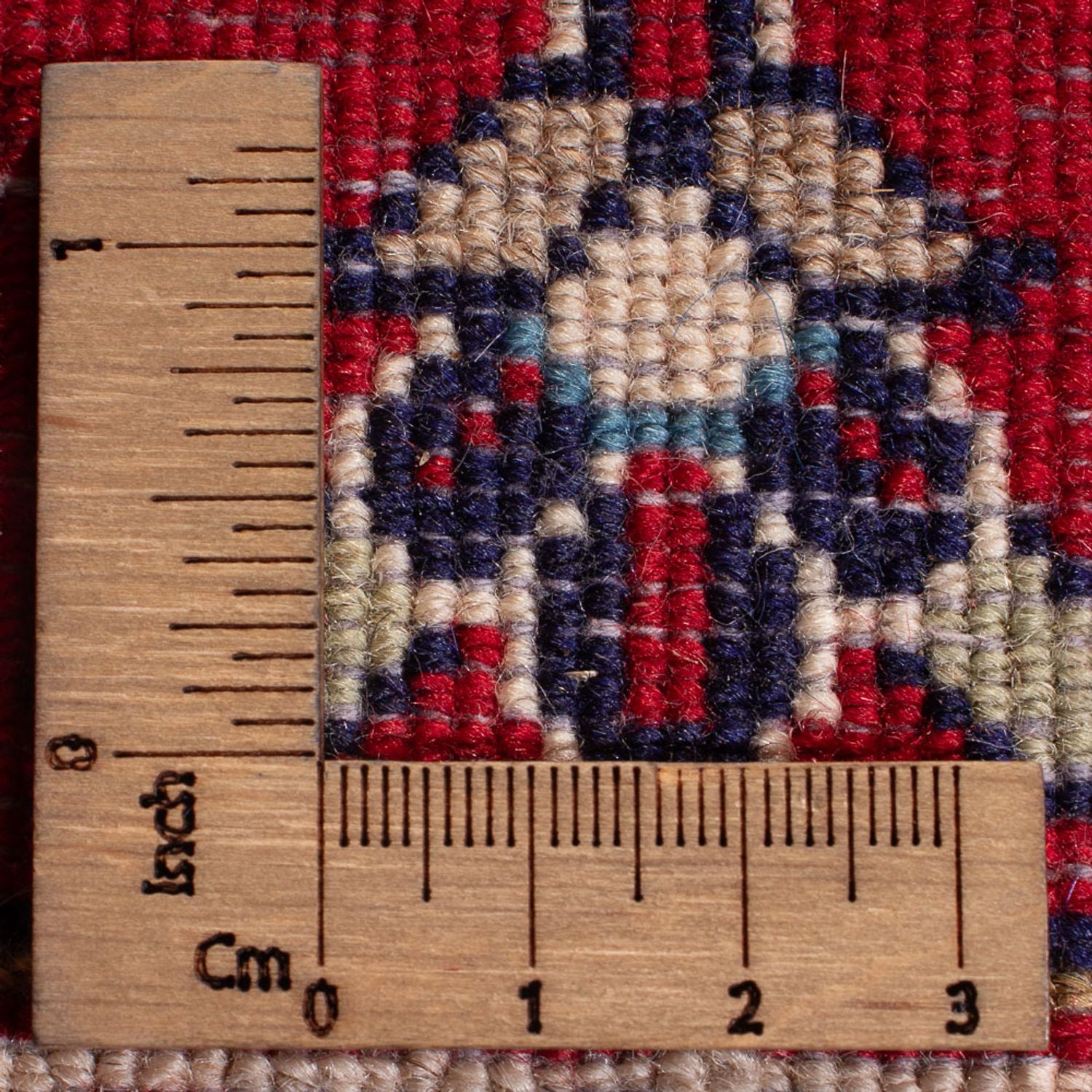 Alfombra persa - Keshan - 134 x 70 cm - rojo