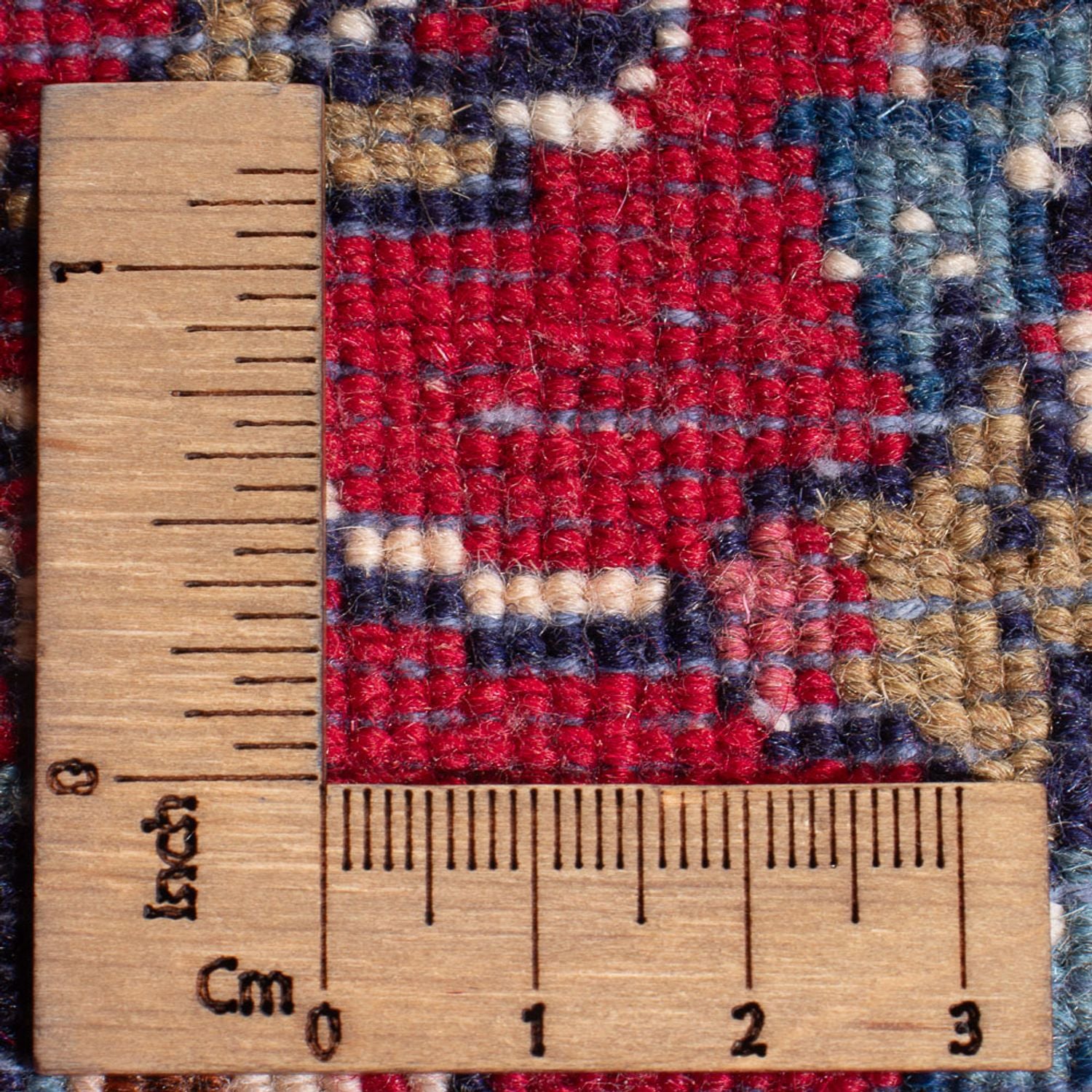 Alfombra persa - Keshan - 137 x 67 cm - rojo