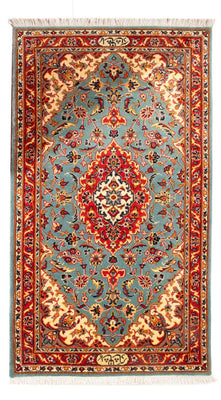 Alfombra persa - Keshan - 130 x 70 cm - rojo