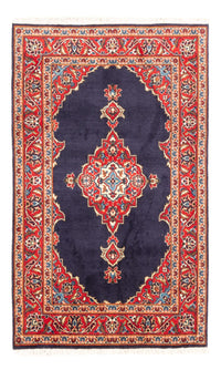 Alfombra persa - Keshan - 142 x 90 cm - azul oscuro