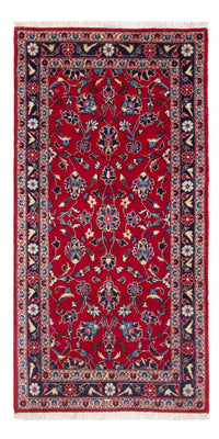 Alfombra persa - Keshan - 153 x 70 cm - rojo